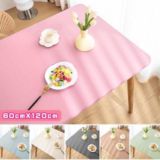 【TengYue】小羊皮防水耐磨全包式桌布60X120cm(防油 抗刮 桌巾 桌罩 餐桌檯布 餐桌布 茶几書桌布)