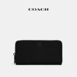 【COACH官方直營】經典Logo 風琴褶錢包-黑色(CJ884)