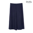 【Diffa】美型車摺設計長寬褲-女