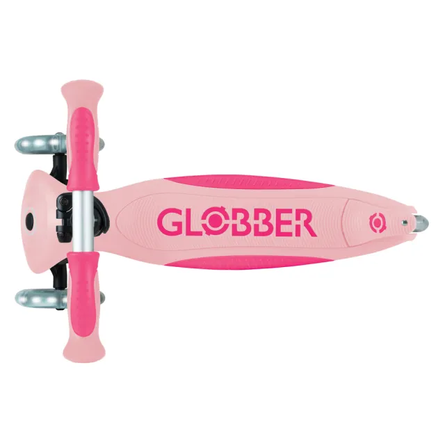 【GLOBBER 哥輪步】官方直營 法國 GO•UP 5合1酷炫版多功能滑板車(發光前輪、手推車、滑步車、學步車)