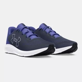 【UNDER ARMOUR】慢跑鞋 女鞋 運動鞋 緩震 UA W Charged Pursuit 3 BL 黑紫 3026523107(444)