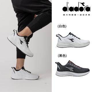 【DIADORA】男鞋 男段專業輕量慢跑鞋 跑步鞋 休閒鞋 Wolf Warriors(DA71389/DA71390)