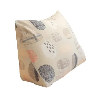 【棉床本舖】純棉抬腿枕一入 台灣製/可拆洗 靠墊、靠背大抱枕、抬腳(多色可選/約53X45X25cm)