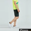 【GFoneone】男吸排彈性平織夜跑登山機能短褲-灰(男短褲)
