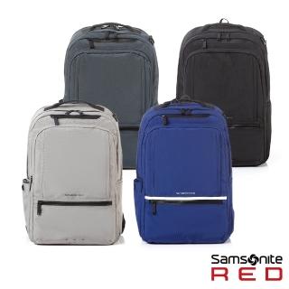 【Samsonite RED】MARSTON 都會休閒輕量尼龍筆電後背包15.6吋(多色可選)