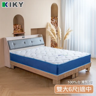 【KIKY】半夏微凉蜂巢獨立筒床墊(雙人加大6尺)