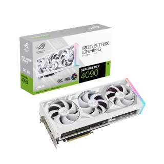【ASUS 華碩】RTX4090+Z790★ROG Strix GeForce RTX4090 24G顯示卡(白)+AORUS PRO X 主機板