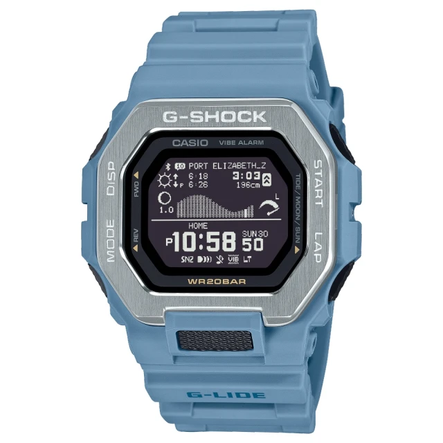 CASIO 卡西歐 G-SHOCK 未來感 時尚雙顯腕錶(G