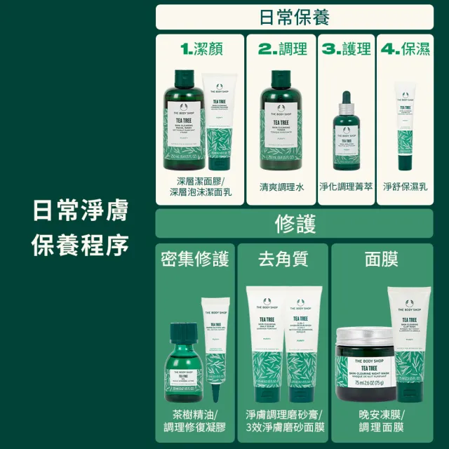 【THE BODY SHOP 美體小舖】茶樹精油(10ML/抗痘/調理)