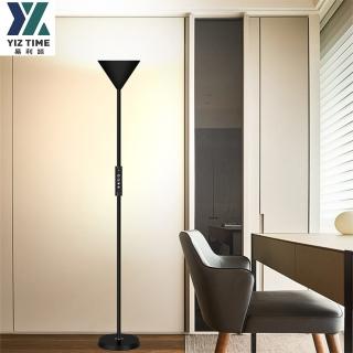 【YIZ TIME】18W觸控遙控調光調色朝天落地立燈(509)