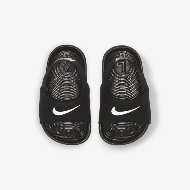 【NIKE 耐吉】Kawa Slide Td 小童款 涼鞋 拖鞋 運動 休閒 舒適 柔軟 彈性 黑(BV1094-001)