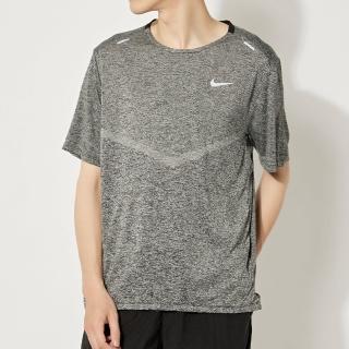 【NIKE 耐吉】AS M DF Rise 365 SS 男款 淺灰色 運動 訓練 慢跑 短袖 CZ9185-011