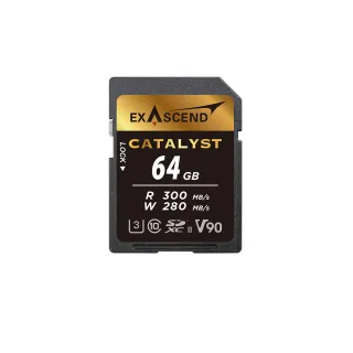 【Exascend】Catalyst V90 超高速SD記憶卡 64GB(公司貨)
