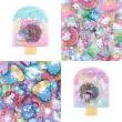 【小禮堂】Sanrio 三麗鷗 透明造型貼紙組 30枚入 - 冰棒款 Kitty 大耳狗 酷洛米(平輸品)