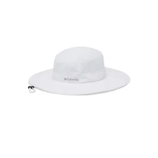 【Columbia 哥倫比亞】中性-Coolhead™UPF50涼感快排遮陽帽-白色(UCU01330WT/IS)