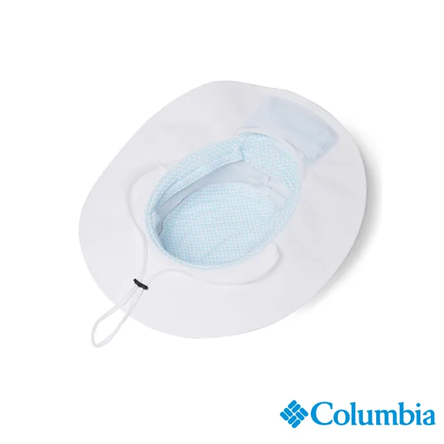 【Columbia 哥倫比亞 官方旗艦】中性-Coolhead™UPF50涼感快排遮陽帽-白色(UCU01330WT/IS)