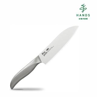 【臺隆手創館】日本製下村工業 一體成形不鏽鋼三德刀16.5cm