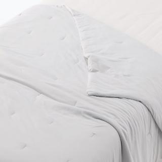 【MUJI 無印良品】涼感薄被/S/淺灰(140*190cm)