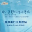 【SLIM海洋系】膠原蛋白/零度棉/乳膠蜂巢獨立筒床墊(雙人5尺)