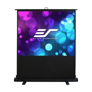 【億立銀幕】80吋 16:9 可攜式彈簧地拉幕-白塑布 F80XWH1 美國EliteScreens