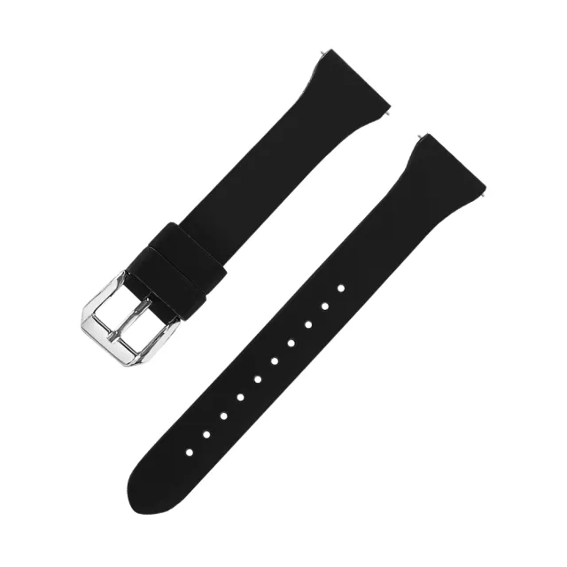 【Watchband】20.22mm / 各品牌通用 經典色系 快拆型 矽膠錶帶(粉/松綠/橄欖綠/白/黑/海軍藍/霧藍/紅/灰)