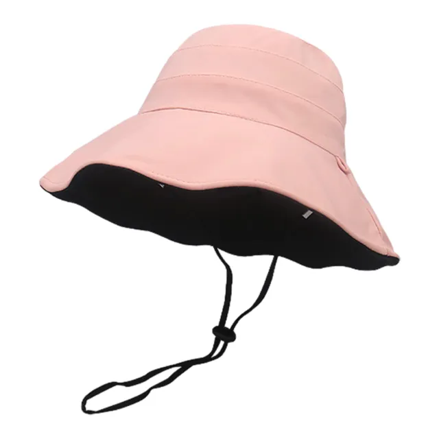 【ZOII 佐壹】高品質UPF50+雙面防曬冰絲漁夫帽(戶外帽 防曬帽 帽子 紫外線 帽 遮陽 冰絲 夏季#101141)
