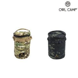 【OWL CAMP】圓桶收納包-迷彩色 2色(圓桶包 / 收納包)
