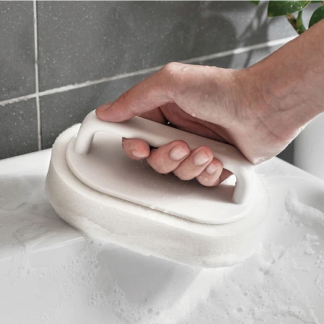 iSFun 水龍頭清潔 彎曲縫隙衛浴硬毛刷2入(浴室廚房清潔