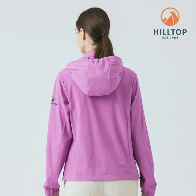 【Hilltop 山頂鳥】瑞士SCHOELLER三倍快乾抗UV環保彈性外套 女款 紫色｜PS02XFF8ECJ0