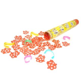 【森彩】30cm氣壓式彩帶 囍字造型紙(派對 活動 婚禮 節目)