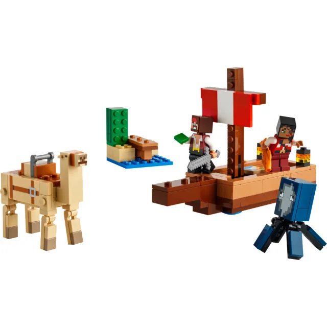 【LEGO 樂高】Minecraft 21259 海盜船之旅(The Pirate Ship Voyage 麥塊 禮物 積木玩具)