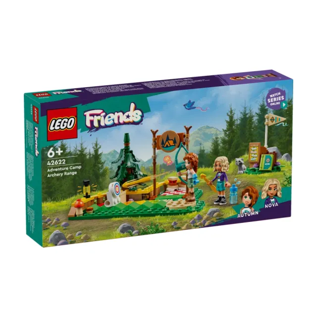 【LEGO 樂高】Friends 42622 冒險營射箭場(家家酒 DIY積木 禮物)