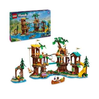 【LEGO 樂高】Friends 42631 冒險營樹屋(家家酒 DIY積木 禮物)