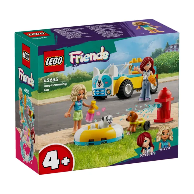 【LEGO 樂高】Friends 42635 狗狗美容車(家家酒 職人體驗遊戲 禮物)