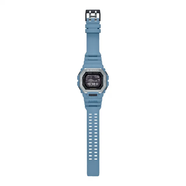 【CASIO 卡西歐】G-SHOCK潮汐月相電子錶(GBX-100-2A)