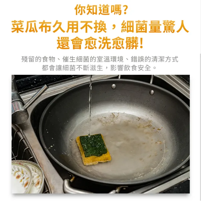 【3M】百利細緻餐具/茶杯專用好握型海綿菜瓜布5片裝(小黃海綿)