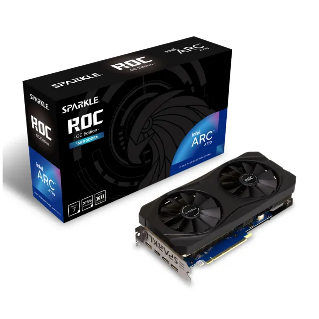 【SPARKLE】撼與 Arc A770 ROC 16G GDDR6 顯示卡