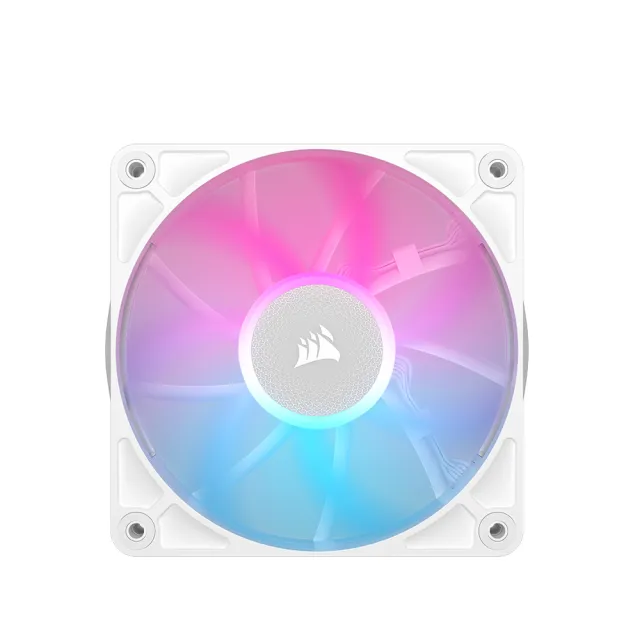 【CORSAIR 海盜船】iCUE LINK RX120 RGB風扇(白)
