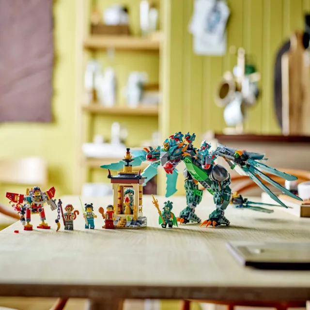【LEGO 樂高】悟空小俠系列 80056 九頭戰獸(怪獸玩具 兒童積木 DIY積木 禮物)