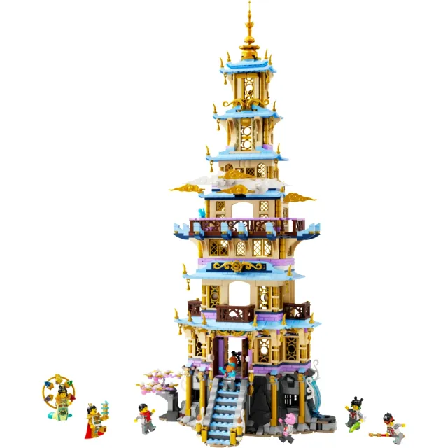 【LEGO 樂高】悟空小俠系列 80058 凌霄寶塔(建築模型 兒童積木 DIY積木 禮物)