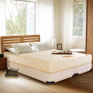 【德泰 歐蒂斯系列】連結式硬式620 彈簧床上+下墊-雙大6尺(送保潔墊+抗菌對枕)