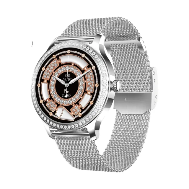 【Ergotech 人因科技】ERGOLINK SW302 晶鑽鋯石通話智慧腕錶