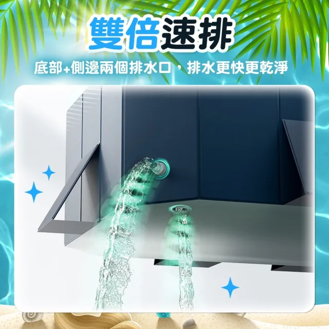 【Zhuyin】泳池 免充氣折疊游泳池 豪華3米(加贈豪華戲水組 兒童戲水池 摺疊泳池 家庭水池 儲水桶)