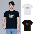 【Lee 官方旗艦】男裝 短袖T恤 / 胸前閃色 系列LOGO印花 共2色 標準版型(LB302011K11 / LB302011K14)