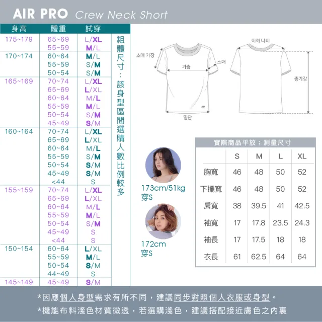 【STL】現貨 韓國瑜伽 涼感 快乾 Castel Air Pro 女 運動機能 圓領 短袖 上衣 T恤(多色)