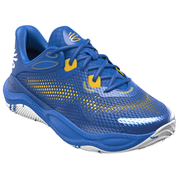 【UNDER ARMOUR】UA 男女同款 CURRY SPLASH 24 AP 籃球鞋_3027262-400(藍色)