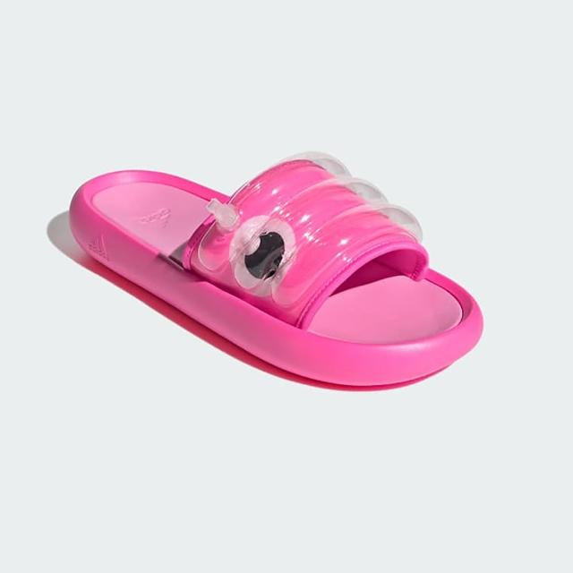 【adidas 愛迪達】ZPLAASH 運動拖鞋 運動 休閒 海邊 夏日 女 桃紅色(IE5766 ∞)