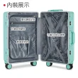【WALLABY】26吋 馬卡龍鋁框行李箱 旅行箱 全新款式/飛機輪加大/防刮