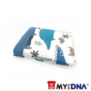 【MY+DNA 熊本部】竹纖維紗布浴巾 侏儸紀印花(AA597-01-06)
