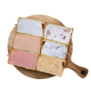 【老爸ㄟ廚房】脆皮紅豆餅冰淇淋 共50顆組(65g±4.5g/顆-冷凍配送)